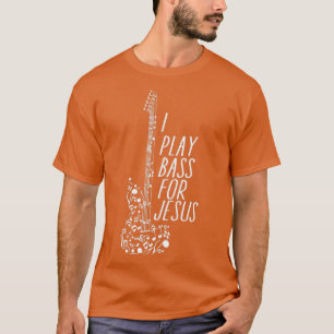 Camiseta Eu toco baixo para jesus