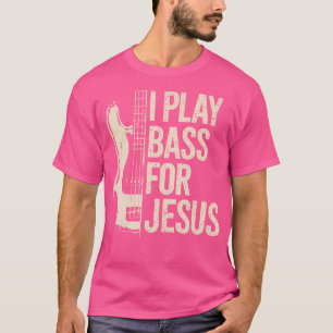 Camiseta Eu Toco Bass Para Jesus Bass Guitar E Christian Ba