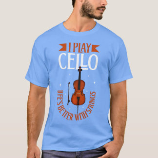 Camiseta Eu toco Cello 1