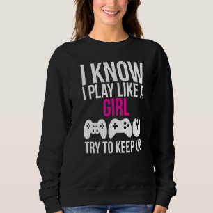 Camiseta Eu Toco Como Uma Garota Jogadora