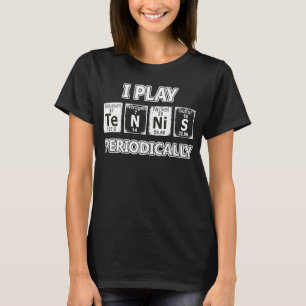 Camiseta Eu Toco Tênis Periodicamente Jogador De Tênis Engr