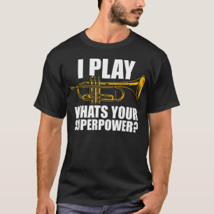 Camiseta Eu Toço Trompete Trombeta