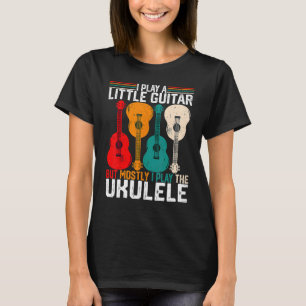 Camiseta Eu ToCo Um Pouco De Guitarra Trocadilho Humor De