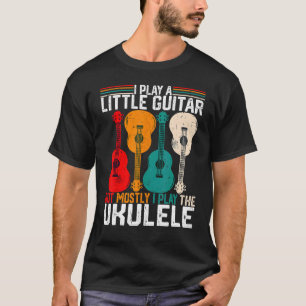 Camiseta Eu ToCo Um Pouco De Guitarra Trocadilho Humor De