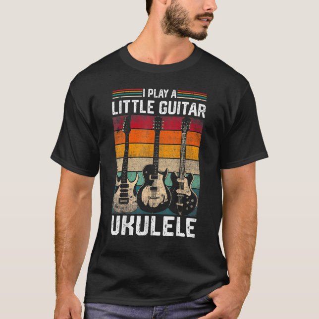 Camiseta Eu Toco Um Pouco De Violão Mas A Maioria Engraçada (Frente)