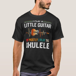 Camiseta Eu Toco Um Pouco De Violão Mas A Maioria Engraçada