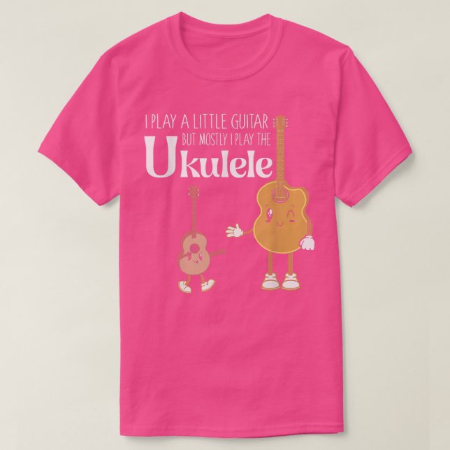 Camiseta Eu Toco Um Pouco De Violão Mas, Na Maioria Das Vez (Frente do Design)