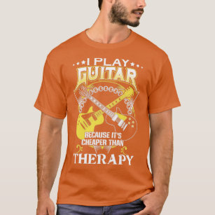 Camiseta Eu toco violão porque é mais barato que terapia