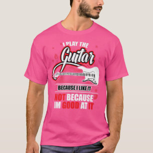 Camiseta Eu Toco Violão Porque Eu Gosto De Gitarren Gitarr
