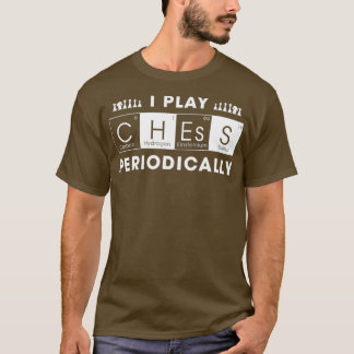 Camiseta Eu Toco Xadrez Periodicamente Chessman Chess Engra