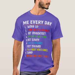 Camiseta Eu Todo Dia Jogador Engraçado Jogo Legal