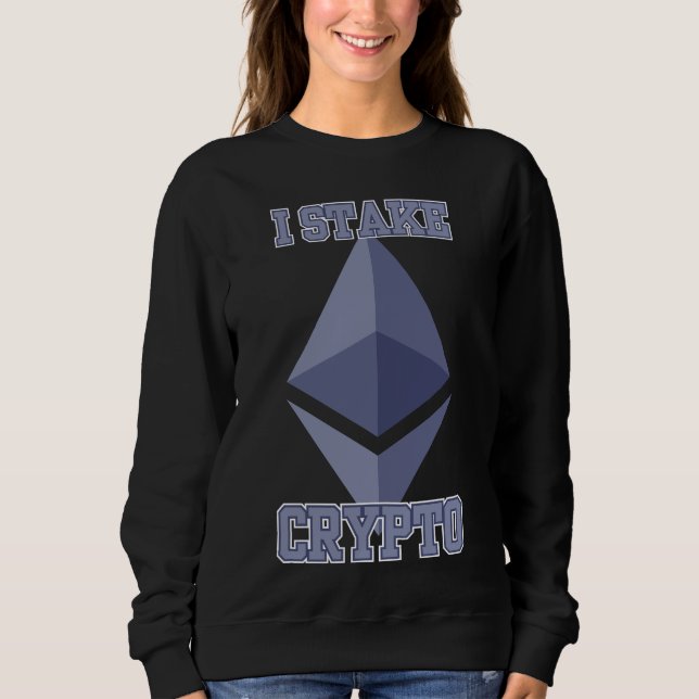 Camiseta Eu tomo Cripto Quiet Power Blockchain Builds (Frente)