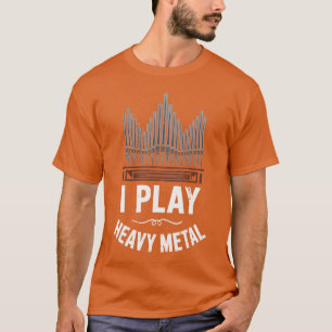 Camiseta Eu Tooco Órgão de Igreja Heavy Metal Funnyee Rock