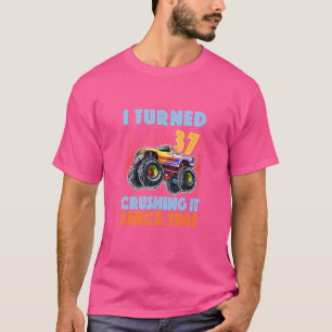 Camiseta Eu Tornei 37 Esmagando Desde 1985 37º aniversário 