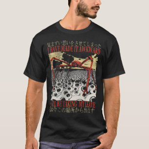 Camiseta Eu Tornei Isso Desajeitado Vintage Aranha Japonesa
