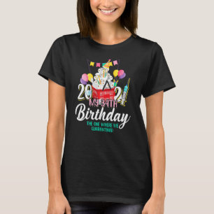 Camiseta Eu Tornei-Me 34 Em Quarentena, 34 Bons Aniversário