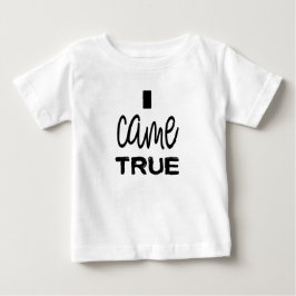 Camiseta Eu Tornei-me Mãe e Filho Verdadeiros Filha