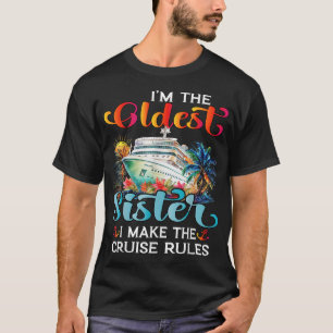 Camiseta Eu Torno As Regras Mais Antigas Irmã Cruise 2025 I