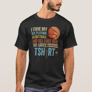 Camiseta Eu Toro A Minha Acl Jogando Uma Cirurgia De Basque