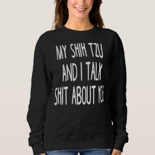 Camiseta Eu Trabalho Duro Para Que Meu Shih Tzu Tenha Uma V
