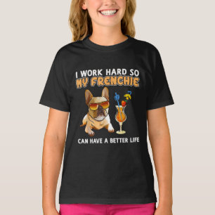 Camiseta Eu trabalho duro para que meus encantos possam ter
