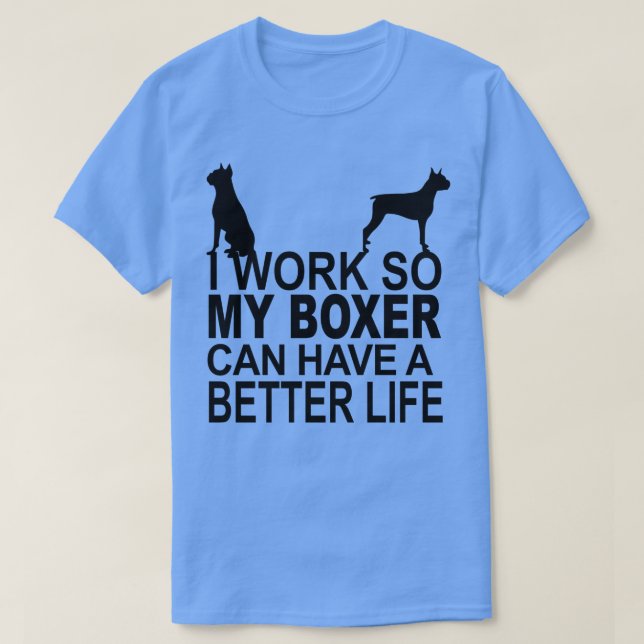Camiseta Eu Trabalho Para Que Minha Caixa Tenha Uma Vida Me (Frente do Design)
