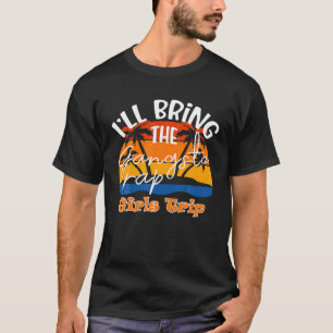 Camiseta Eu trago a Rap Gangsta, Engraçada Viagem de Menina