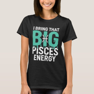 Camiseta Eu Trago Essa Grande Energia De Peixes