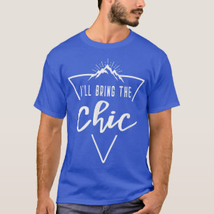 Camiseta Eu Trago o Estilo - Noiva Dama de Honra Acampament