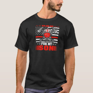 Camiseta Eu Trago O Vermelho Para O Meu Filho Bombeiro Orgu