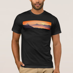 Camiseta Eu Trago Para Você O Pôr do Sol Só Para Você. Aman