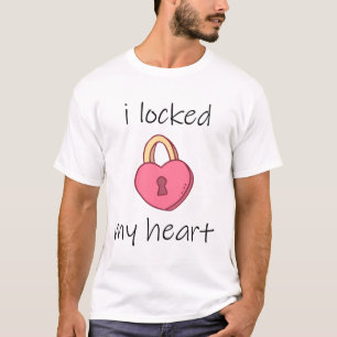 Camiseta Eu tranquei meu coração