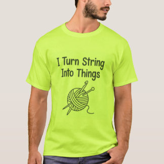 Camiseta Eu Transformo Cordão Em Coisas
