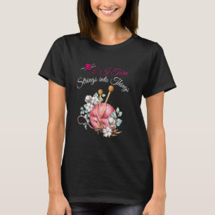 Camiseta Eu Transformo Cordas em Coisas Passando O Lover