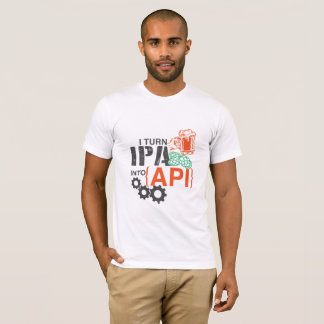 Camiseta Eu transformo IPA no API