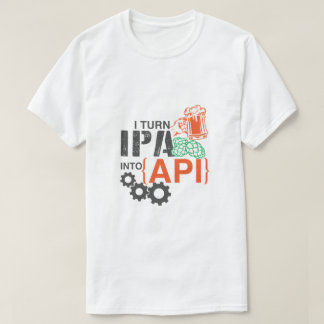 Camiseta Eu transformo IPA no API