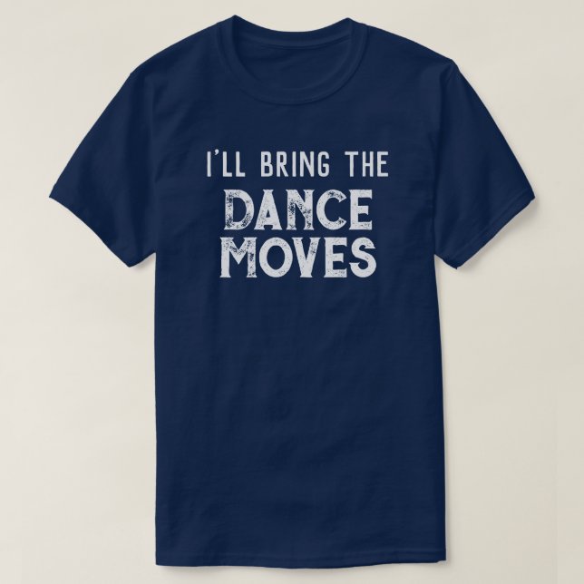Camiseta "Eu trarei a Festa de casamento da dança" (Frente do Design)