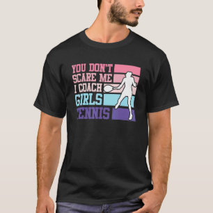Camiseta Eu treino Tênis Tênis de treinador Tênis Tenn
