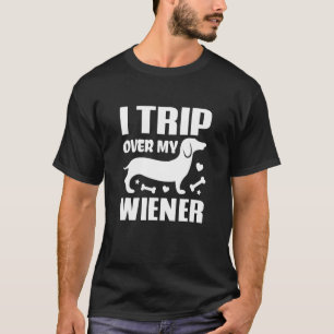 Camiseta Eu tropecei no meu melhor amigo Cachorro do invern