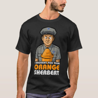 Camiseta Eu trouxe sua Citação de Sorvete de Laranja