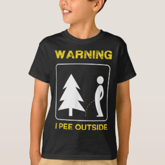 Camiseta Eu Urino Fora - Camisa de Acampamento _1