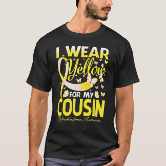 Camiseta Eu Uso Amarelo Para a Conscientização do Retinobla