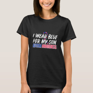 Camiseta Eu Uso Azul Conscientização do Autismo Esperança A