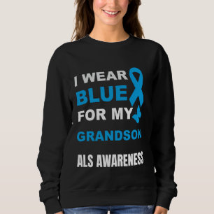 CAMISETA EU USO AZUL PARA CONSCIENTIZAÇÃO DA ALS DO MEU NET