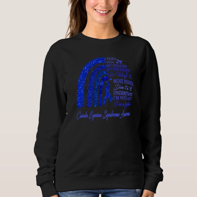 Camiseta Eu Uso Azul Para Conscientização da Síndrome da Ca (Frente)