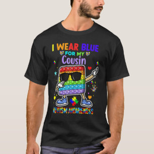 Camiseta Eu Uso Azul Pelo Mês de Conscientização do Autismo