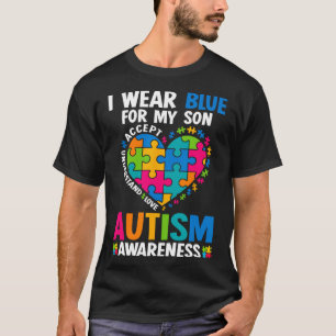 Camiseta Eu Uso Azul Pelo Meu Filho Autismo Autista M