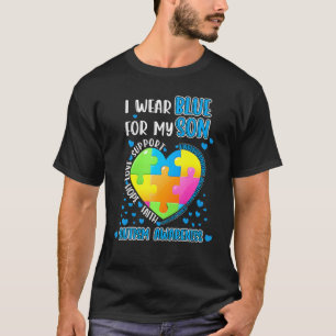 Camiseta Eu Uso Azul Pelo Meu Filho  Conscientização do Aut