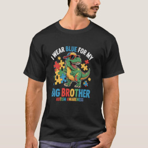 Camiseta Eu Uso Azul Pelo Meu Irmão Mais Velho Conscientiza