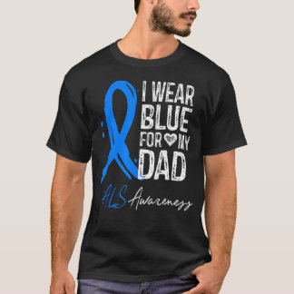 Camiseta Eu Uso Azul Pelo Meu Pai Com ELA